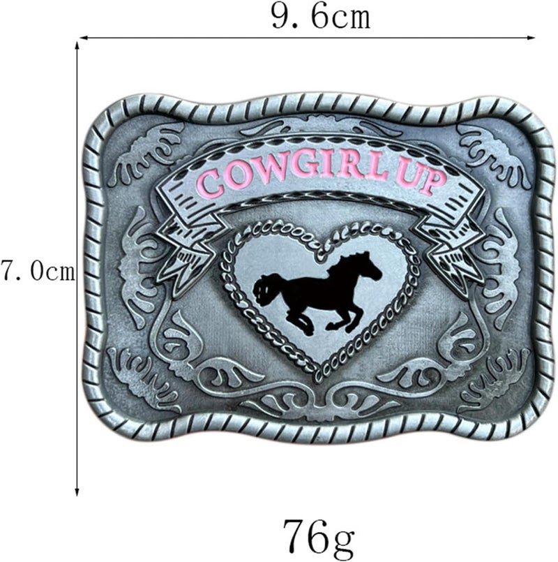 Seternaly Western Cowboy/Cowgirl Belt Buckles Punk Rodeo Horseman Belt Buckle for Men Women Boy Girl Youth - Image 2